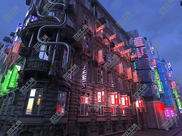 images/goods_img/20210312/3D Futuristic City HD/1.jpg